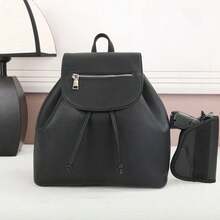 BACKPACK/PU/BLACK - As shown in image - View 1