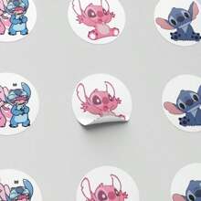 Disney 500PCS Kawaii Cartoon Party Decoration Diy Roll Stickers Skateboard Laptop Luggage Skateboard Phone Gift Phone Cute Sticker Anime Seal Label Decorative Cartoon Party Candy Stickers Rolls Stickers Toys Stitch Birthday Party Decorations Stitch Birthday Supplies Stitch Birthday Party Decorations Stitch Birthday Supplies