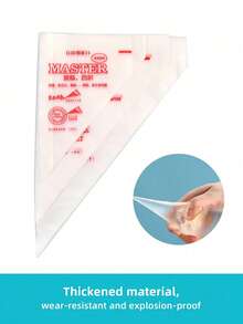 100PCS Clear Cream Bags With 8 Pieces Stainless Steel Piping Nozzles Set(6 Teeth, 8 Teeth, 15 Teeth), Disposable Pastry Bags, Cake Decorating Bags, Suitable For Homemade Cake, Macaron, Cookie,Icing Piping Bags For Cake Pastry Cupcake Decoration And Pastry Decoration,Cream, Mother's Day Gift