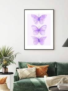 1 pièce Art mural à arcs violets, affiche preppy, décoration appartement universitaire, impression aquarelle d'arcs, décoration de chambre girly, décoration murale, décoration de salon, décoration de bureau, décoration de chambre à coucher, décoration de cuisine, décoration de salle de bain, décoration murale, décoration de la maison, affiches sans cadre - Multicolore - Voir 21