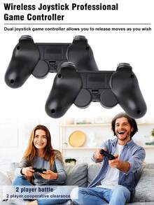 1 zestaw domowej konsoli do gier, ponad 40 000 wbudowanych gier, 12 emulatorów (np. NES/GBA), możliwość podłączenia do telewizora/projektora, bezprzewodowa rozgrywka dla 2 graczy, joystick do gier, klasyczny, czerwono-biały kolor retro, możliwość podłączenia i grania, kontroler do gier PS, prezent świąteczny, dla męża/chłopaka, artykuły imprezowe - Wielokolorowe - Zobacz 6