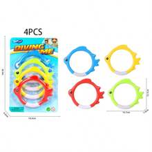 Juguetes para bucear y sumergirse en la piscina infantil - Algas marinas, medusas, aros de peces, varillas de buceo, recolección bajo el agua, entrenamiento de retención de la respiración
