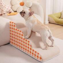 1 件宠物海绵楼梯坡道，适用于猫狗、老年犬，防滑可拆卸可清洗可爱宠物家具窗台攀爬架 - 彩色 - 查看 7