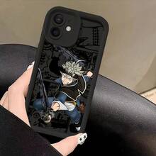 Fundas para Teléfono de Personaje Masculino Anime Apasionado Adecuadas para iPhone 16, 15, 14, 13, 12 Pro Max Mini XR XS X 7 8 Plus - Cubierta Trasera Suave TPU Antigolpes - Color mezclado 1 - Ver 2