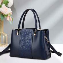 Women Top Handle Bags - 藍色 - 查看 2