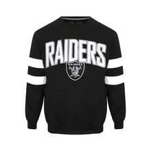 SUDADERA NFL PARA CABALLERO LAS VEGAS RAIDERS 100% ORIGINAL - Negro - Ver 1