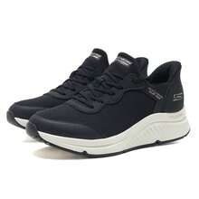 Skechers Giày thể thao nhẹ thoải mái đi làm ngoài trời thường ngày cho nữ 117627-BLK - màu đen - Xem 3