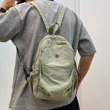 Túi đeo vai siêu nhẹ du lịch mới, ba lô nhỏ phù hợp cho nam nữ học sinh, thể thao & sử dụng thường ngày, đa năng - màu xanh lá - Xem 7