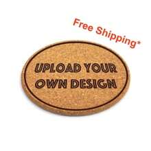Customized Cork Coaster - Custom Engraved - Multicolor - View 9