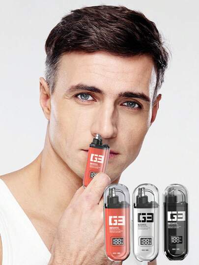 Portable Electric Nose Hair Trimmer, Suitable For Both Home And Travel Use, Rechargeable, With A Washable Blade For Cleaning, Suitable For Both Men And Women