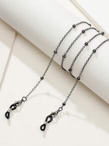 1-4件金属眼镜链/口罩链、光学眼镜挂绳、防丢眼镜配件套装 - 彩色 - 查看 5