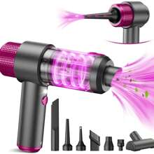 Easypie Selection 1 Stück 90W Hochleistungs-Autostaubsauger, super starke Saugkraft, Hochleistungs-Autostaubsauger und Luftdüse, 4-in-1 tragbarer Mini-Autostaubsauger, Handstaubsauger für Auto, Zuhause und Büro, perfekte Geschenke für Freunde, Abschlussgeschenke, Geschenke zum Schulanfang, Weihnachtsdekoration, Valentinstag-Geschenke, Geschenke für Mama und Papa, Halloween, Thanksgiving, personalisierte Geschenke, Geburtstagsgeschenke, Neujahrgeschenke