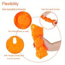1pc Halloween Silicone Chocolate Cake Molds, 6 Cavity Baking Mold Nonstick Pumpkin Skull Ghost Shape Design Jello Ice Cube For Family Halloween Party DIY Decoration