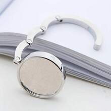 2 Stück faltbare Metall-Handtaschenhalter - modisches und tragbares Geschäftsgeschenk für Frauen, Schulmaterial, Schulanfang