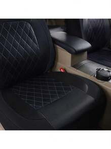 2-4-9PCS Universal Fit Car Seat Cover, Car Seat Cover Full Sets, Diamond Leather Bling Car Seat Covers Full Set,Universal Fit Automotive Glitter Crystal Sparkle Strip For Cute Women Girly,Universal Cloth Front Seat Covers For Car, For SUV, Sedan, Van, Automotive Interior Covers, Airbag Compatible, 9PCS Included : 2 Front Seat Covers, 1 Backrest Cover, 1 Back Seat Cover And 5 Headrest Covers. 4PCS Included : 2 Front Seat Covers And 2 Headrest