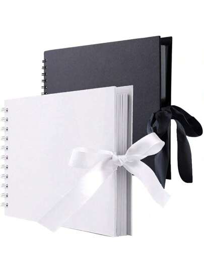 1 Piece 60 Pages (30 Sheets) Scrapbook Album (Small Size) Made Of Kraft Paper, Suitable For Wedding Guest Book, Diy Birthday Gift, Anniversary Record, DIY Handmade, Holiday Memorial Gift, Handmade Photo Storage Gift