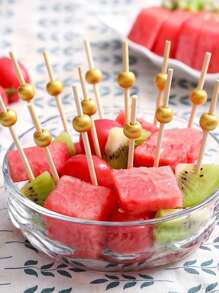 500/200/100PCS Cocktail Picks, Fancy Toothpicks For Appetizers, Decorative Skewers For Appetizers Drinks Party Fruit, 4.7 Inch Long Wooden Bamboo Gold Ball Food Sticks Charcuterie Boards Accessories
