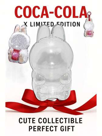 适用于 可乐架保护套，透明亚克力展示盒，系列惊喜奶昔可乐架硅胶带硬壳配件，360°展示柜，兼容