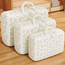 Foldable Quilt Storage Bag, Large Capacity Cartoon Pattern Clothes Storage Box With Handle, Dustproof Garment Storage Bag - Multicolor - View 7