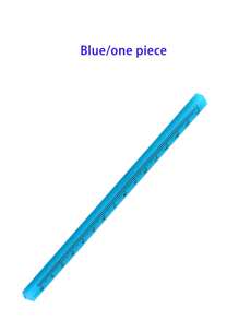 15cm Transparent Plastic Triangle Ruler, Student Stationery Supplies Triangle Scale Ruler, Available In Multiple Colors,School Supplies,Back To School