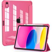 OKP Case For IPad 11th Generation 11ih A16 2025 For 10.9'' IPad 10th Gen 2022 Sli Lightweight IPad 11 10 Th Gen Protective Cover With Trifold Stand Auto Wake Sleep Clear PC Back Shell