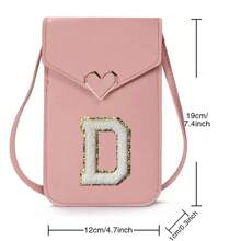 Genți crossbody Genți telefon Suporturi carduri Ecran tactil Portofele cu clapă pentru femei Genți de mână Portofele cu inițiale Genți tote Pungi Genți de umăr Huse telefon Genți tip clutch Portofele telefon Genți de umăr și crossbody cu fermoar Ușoare, moderne, business Carduri de credit, cărți de identitate, bani, numerar Business Casual