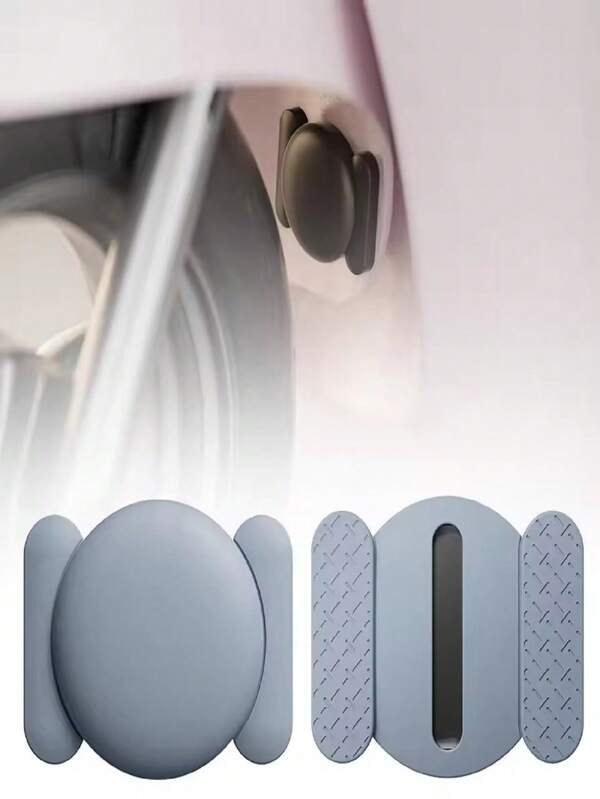 Magnetic Silicone Protective Case For Airtag Hidden GPS Tracker Waterproof Shockproof Holder Compatible With Apple Bike Motorcycle G9N2