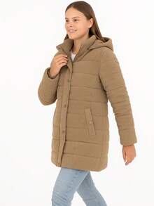SAKERS OUTDOOR CLOTHING Women Overcoats - Khaki - View 4