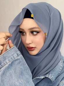 Hộp 20 chiếc vòng khăn trùm đầu, kẹp khăn rỗng, ghim cài khăn trùm đầu, vòng tết tóc, phụ kiện khăn trùm đầu cho trang phục - Nhiều màu - Xem 6