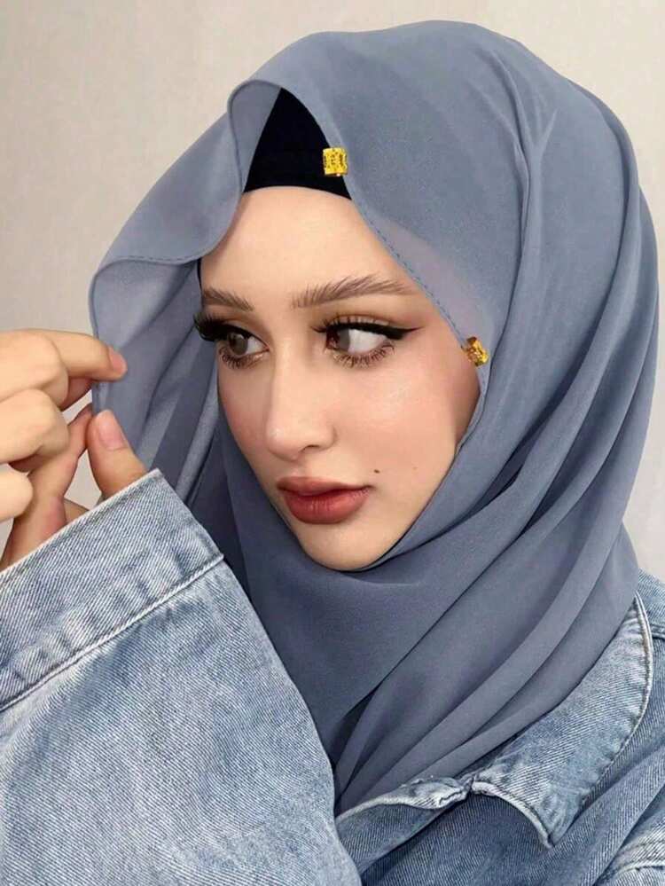 20 قطعة / علبة حلقات وشاح الحجاب، مشابك وشاح مجوفة لوشاح الحجاب، حلقات ضفيرة الشعر، اكسسوارات الحجاب للفستان والشاطئ والعطلات - متعدد الألوان - مشاهدة 5