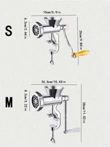 1/2pcs Multi-Function Manual Meat Grinder Homemade Sausage Enema Machine Is Suitable For Minced Meat Enema Homemade Chili Sauce