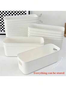 Aufbewahrungskorb Würfel Aufbewahrungsbox Plastik Schublade Fotobox Aufbewahrungsbox Möbel Aufbewahrungsbox Zuhause Organisationsaufbewahrungsboxen