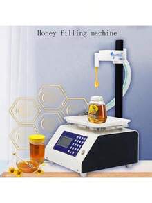 BEIJAMEI Macchina riempitrice per bottiglie di miele, succo di latte, miele, olio commestibile, pasta, liquido viscoso, pesatura quantitativa