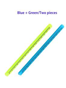 15cm Transparent Plastic Triangle Ruler, Student Stationery Supplies Triangle Scale Ruler, Available In Multiple Colors,School Supplies,Back To School