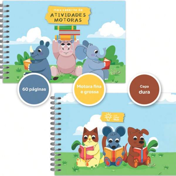 Caderno de Atividades Infantis Coordenação Motora