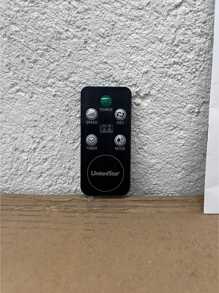 Ventilador De Torre 82cm Silencioso 3 Velocidades Control Remoto Ventilador Torre Ventiladores Ventilador Torre Silencioso - Blanco y Negro - Ver 4