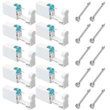 2/4/10PCS Nose Piercing Kit Disposable Nose Piercing Gun With Built-In CZ Stainless Steel Nose Studs For Self Piercing Tools - Aquamarine - View 16