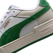 Puma CA Pro Suede FS休闲运动鞋，轻便户外旅行鞋，男女通用 - 彪馬白-綠色 - 查看 9