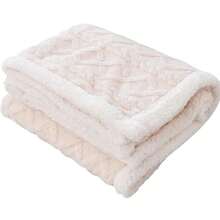 Fluffy Blanket, Sofa Blanket Double-Face Thick Blanket, Thick Warm Sherpa Fleece Plush Blankets, Faux Fur Fleece Sherpa Wool Blanket For Couch, Chair And Bed