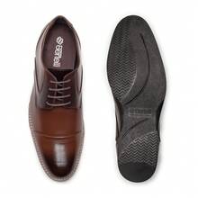 Bertelli Men's Oxford Casual Leather Lace-Up Dress Shoes