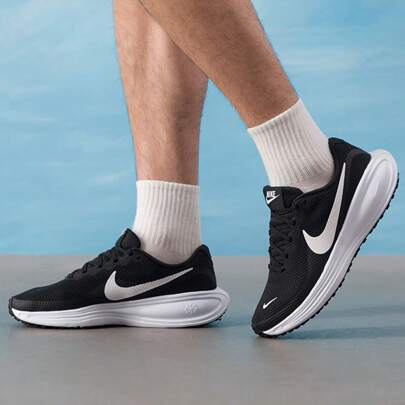 Nike Men's Shoes Sports Shoes 2025 New REVOLUTION 8 Cushioning Lightweight Breathable Road Running Shoes HJ9198-003