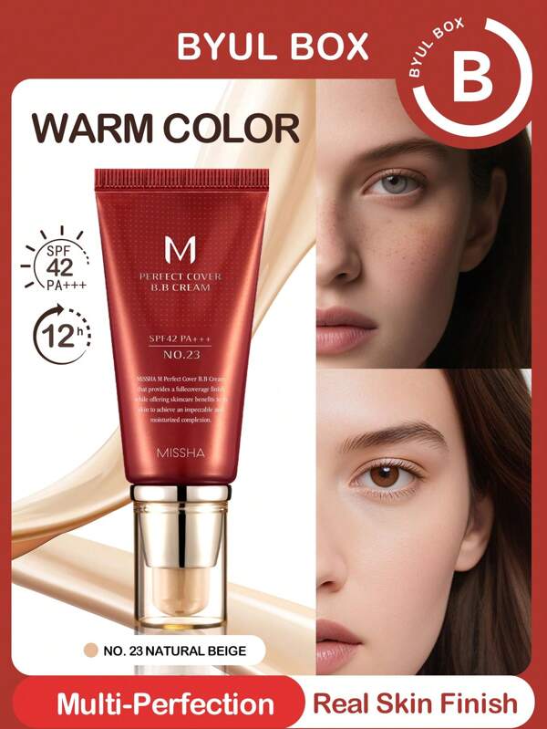 Missha M PERFECT COVER B.B CREAM SPF42/PA+++ No.23