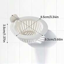 2pcs Easy Open Sink Strainer Kitchen Bathroom Drain Basket Trash Strainer Drain Hair Collector Prevent Clogged Sewer Drain Cover