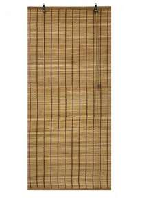 Natural Bamboo Roller Blinds, Bamboo Shades, Vertical Awnings, Balcony Privacy Curtains, Blackout Curtains, For Doors/Windows/Balconies, Customizable - 咖啡棕 - 查看 3