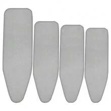 1pc Universal Ironing Board Cover, With Elastic Edge, Stain-Resistant & Heat-Resistant, Thick Cleaning Pad, Iron Rest Pad, Suitable For Ironing Board - Multicolor - View 10