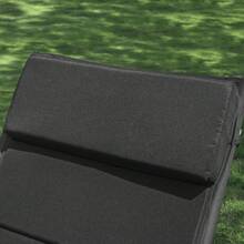 SoBuy Cojín ergonómico acolchado con reposacabezas para mecedora de jardín, color negro OGS28-P02 Muebles de Jardín y Terraza, Muebles de Terraza, Muebles de Jardín Negro estilo nórdico, estilo sencillo