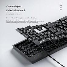 ACER 有线键盘、办公键盘、笔记本电脑键盘、PC 键盘、防溅、经典触觉反馈、K-212B - 黑色 - 查看 2