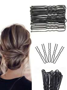 500pcs / 200pcs / 100pcs / 50pcs Hairpin Fixed Headgear Invisible Hairpin Styling Tool For Easy Hair Clips On Bangs And Sides