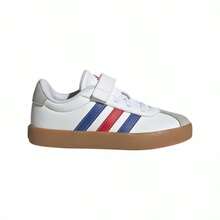 Adidas VL COURT 3.0 EL C - CloudWhite/RoyalBlue/BetterScarlet - View 1