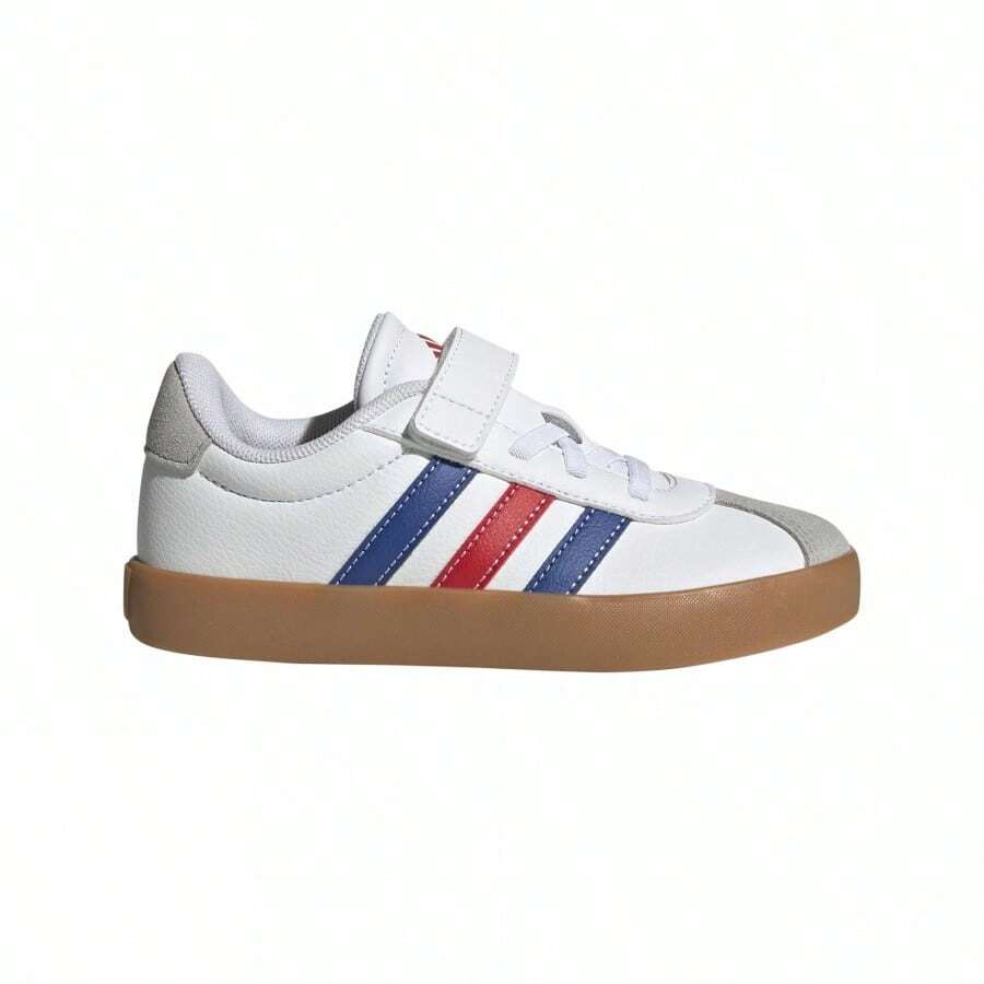 Adidas VL COURT 3.0 EL C - CloudWhite/RoyalBlue/BetterScarlet - View 1